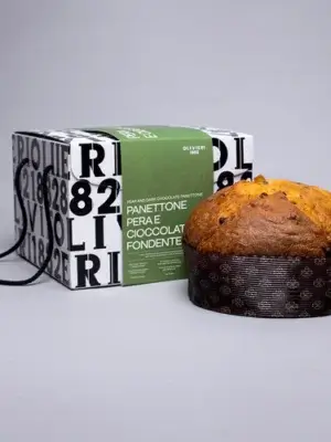 panettone mit birne und schokolade olivieri