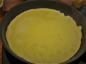 crespelle in der pfanne