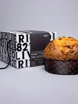 panettone mit 3erlei Schokolade Olivieri